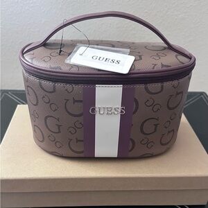 Guess Monogram Cosmetic Bag
